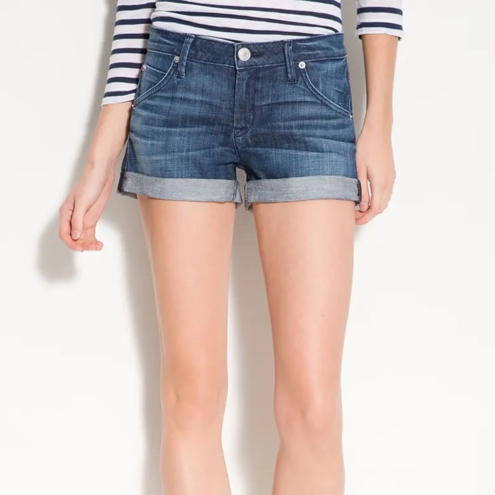 Hudson Jeans Hampton Cuff Shorts, size 25